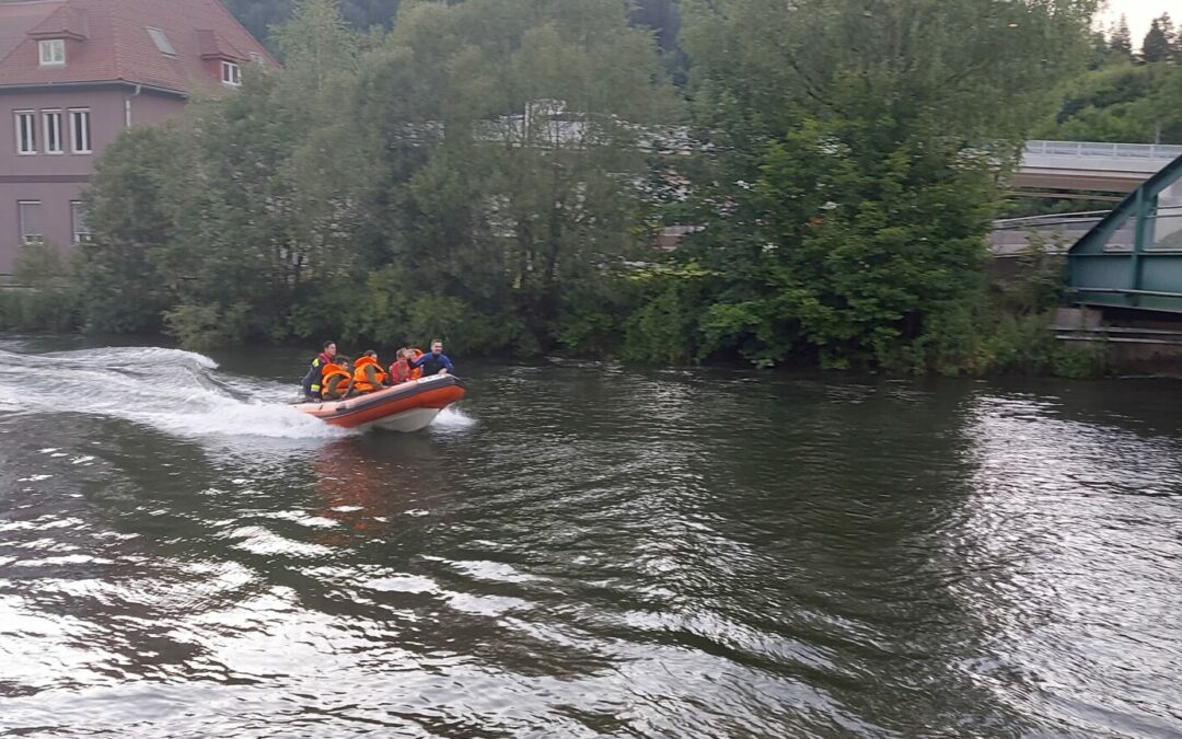 Wasserdienstübung