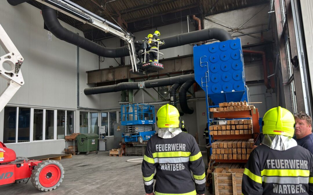 B02 Kleinbrand in einem Industriebetrieb
