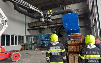 B02 Kleinbrand in einem Industriebetrieb