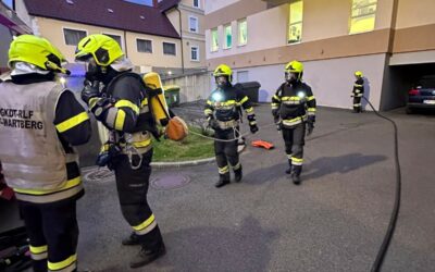 Einsatzübung im betreuten Wohnen