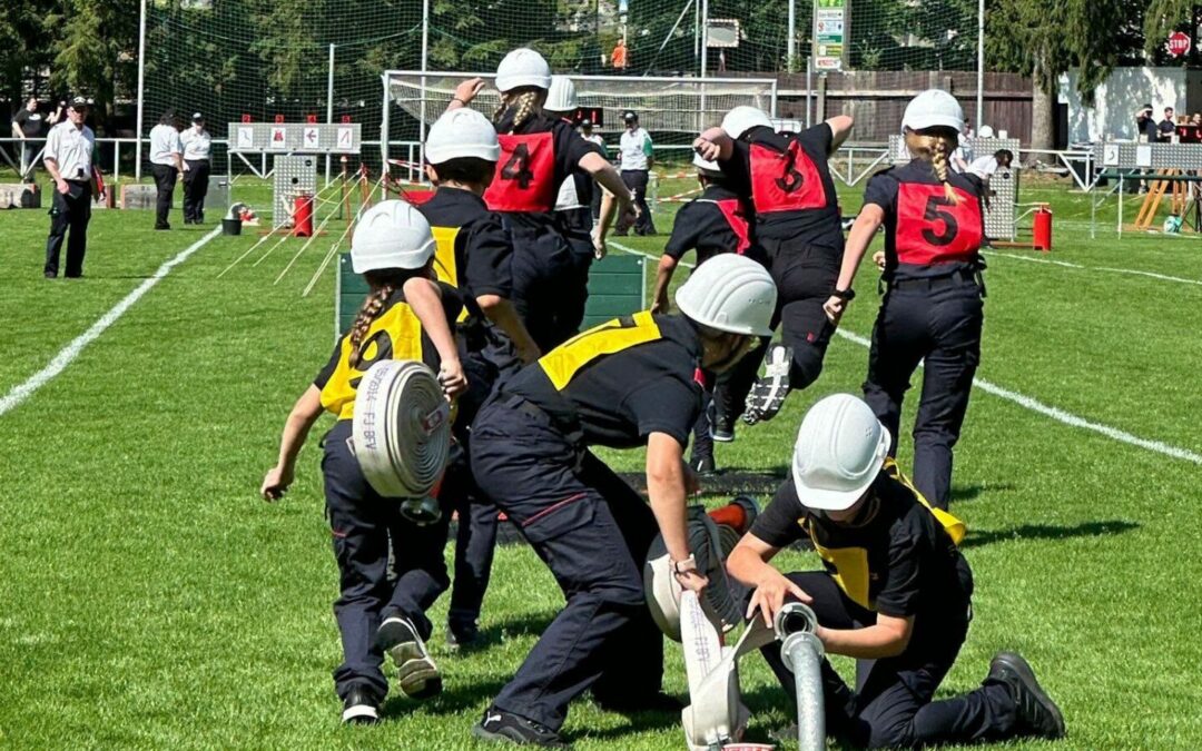 Bereichsfeuerwehrjugendleistungsbewerb in der Veitsch